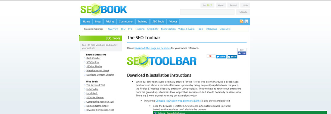 The SEO Toolbar, cek backlink, cara mengecek backlink, backlink gratis
