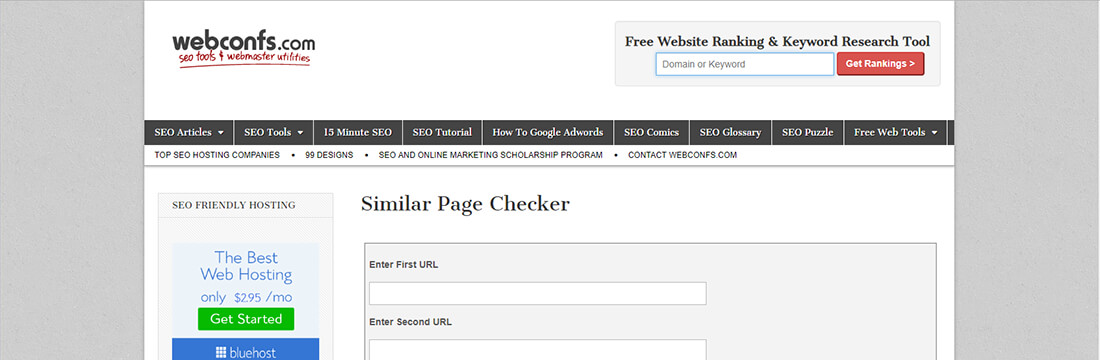 Similar Page Checker
