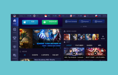 Mobile Legend Website (Resmi) dan Profil Lengkapnya
