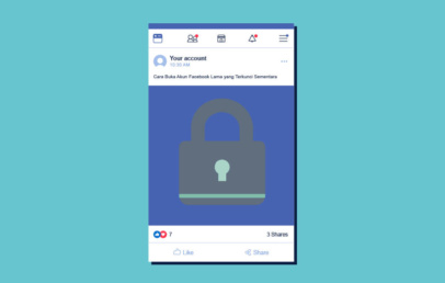 Cara Buka Facebook Lama yang Terkunci Sementara