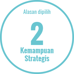 Alasan dipilih 2 : Kemampuan Strategis