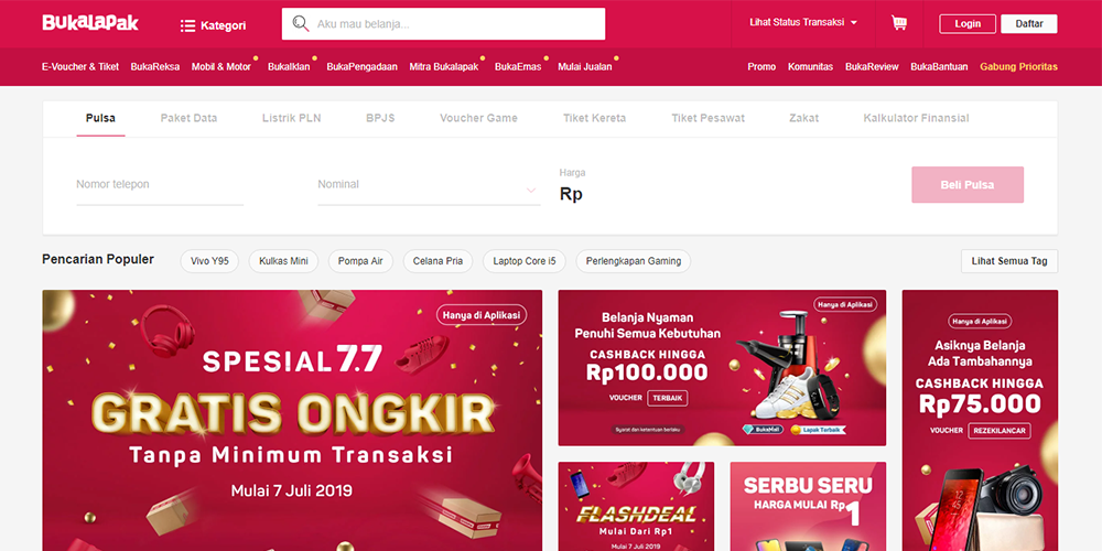 25 Tempat Jual Beli Online Terbaik dan Terpercaya di Indonesia