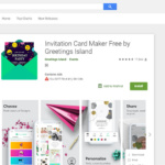 Invitation Card Maker Greeting Island