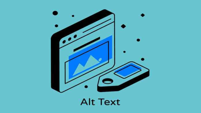 alt text adalah