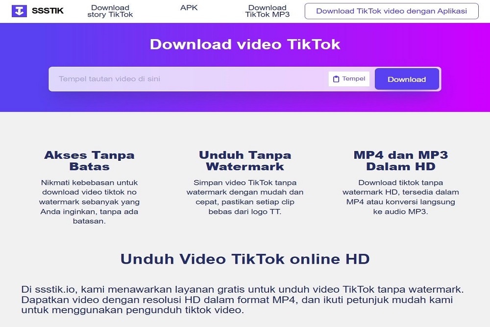 Download Tiktok Video Tanpa Watermark dengan Mudah dan Cepat - Video Tiktok